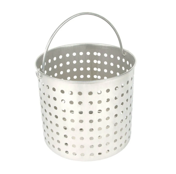 Vollrath 68291 40 qt Wear-Ever® Aluminum Basket - 12 1/2" dia, 11 3/4"H