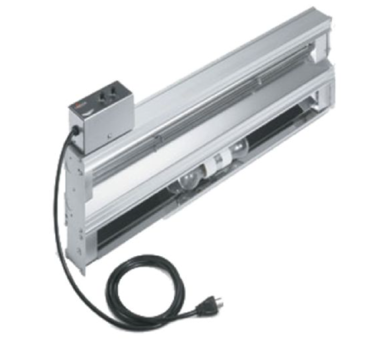 Vollrath 72693019 60" Strip Display Light - (10) 60 Watt Bulb, Built In Toggle Control, 120v