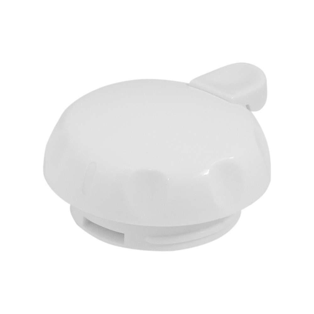 Browne 744221 White Plastic Beverage Server / Pitcher with Twist Cap 40 oz.