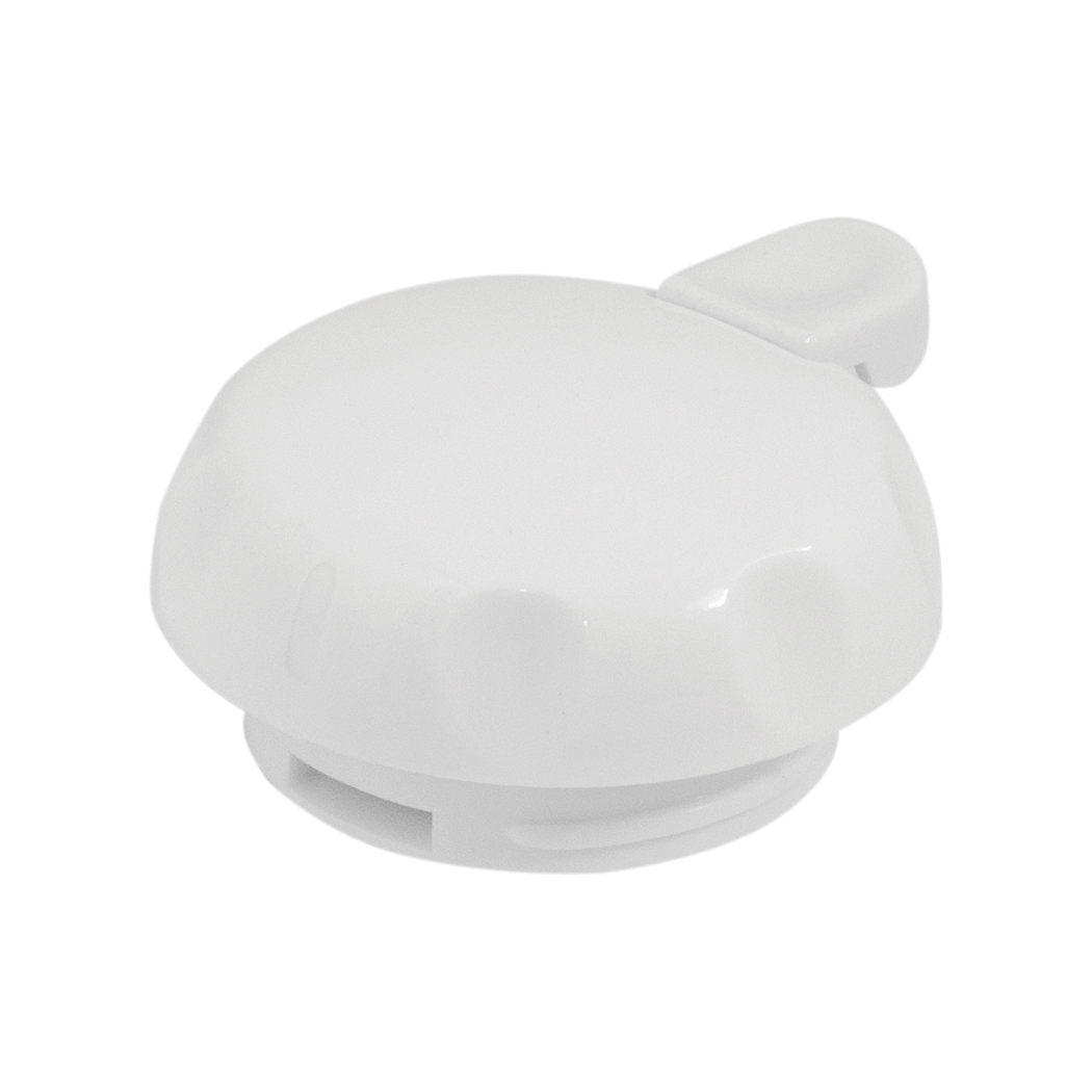 Browne 744221 White Plastic Beverage Server / Pitcher with Twist Cap 40 oz.