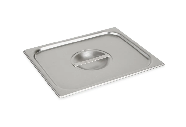 Vollrath 75120 Half-Size Steam Table Food Pan Cover, Stainless - 6/Case