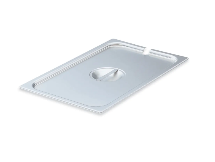Vollrath 75210 Full-Size Steam Table Food Pan Cover, Stainless - 6/Case