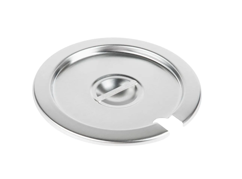 Vollrath 78180 Stainless Steel Slotted Vegetable Inset Cover - fits 7.25 Qt. - 6/Case