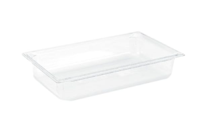 Vollrath 8004410 - Super Pan Full Size Low Temperature Plastic Pan - 6/Case