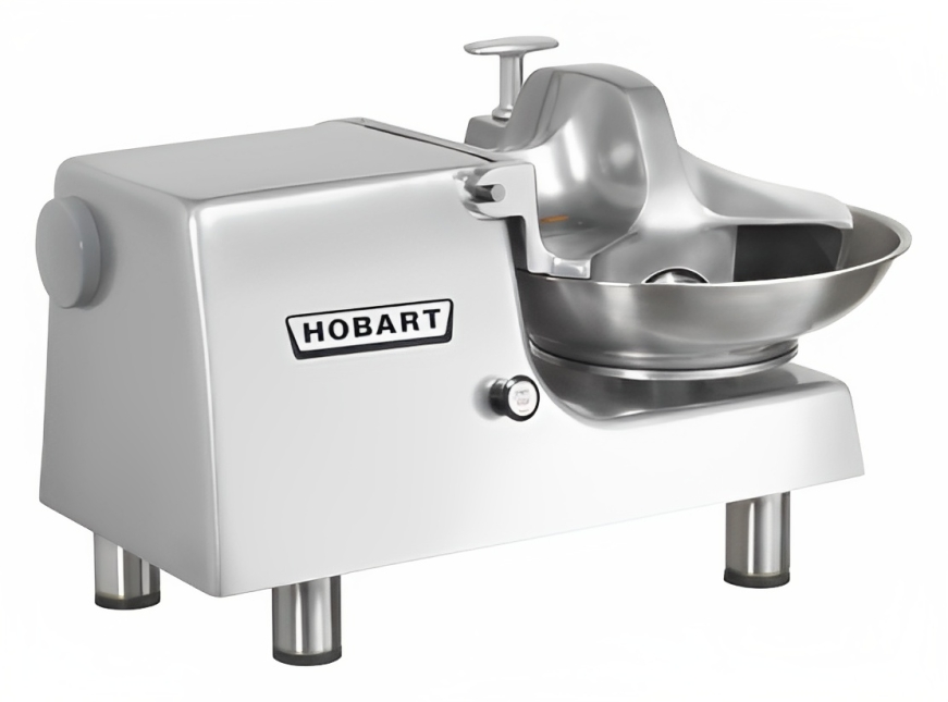 Hobart 84145-1 Buffalo Chopper Food Cutter with #12 Attachment Hub & 14" dia. Bowl - 115v/60/1, 1/2 HP