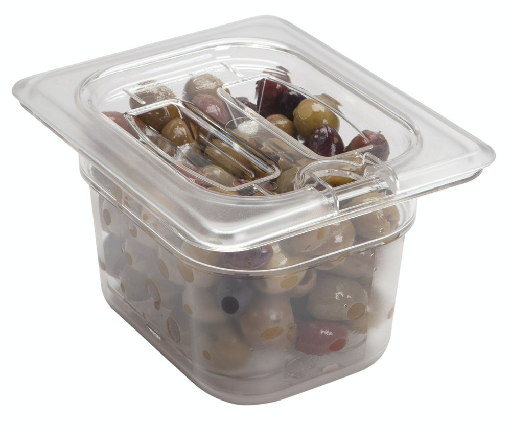 Cambro 44CW135 Food Pan 1/4 Size 4" Deep Clear