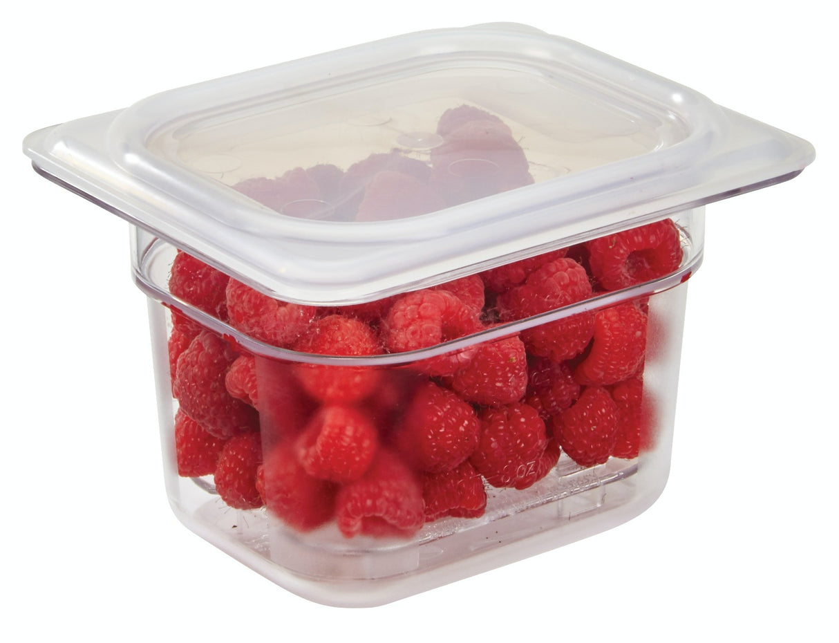 Cambro 44CW135 Food Pan 1/4 Size 4" Deep Clear