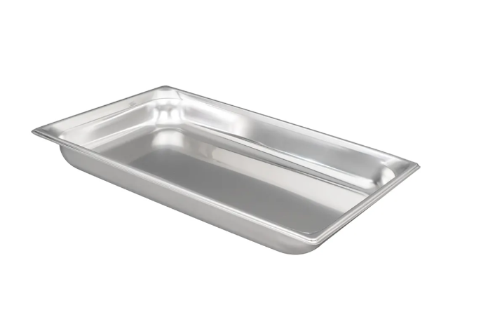 Vollrath 90022 Super Pan 3 Full Size Steam Table Food Pan - Stainless Steel - 6/Case