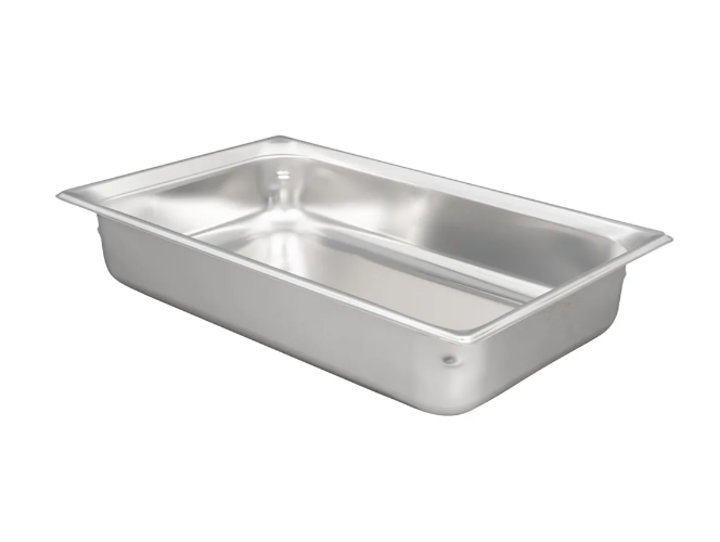 Vollrath 90042 Super Pan 3Full Size Steam Table Food Pan - Stainless Steel - 6/Case
