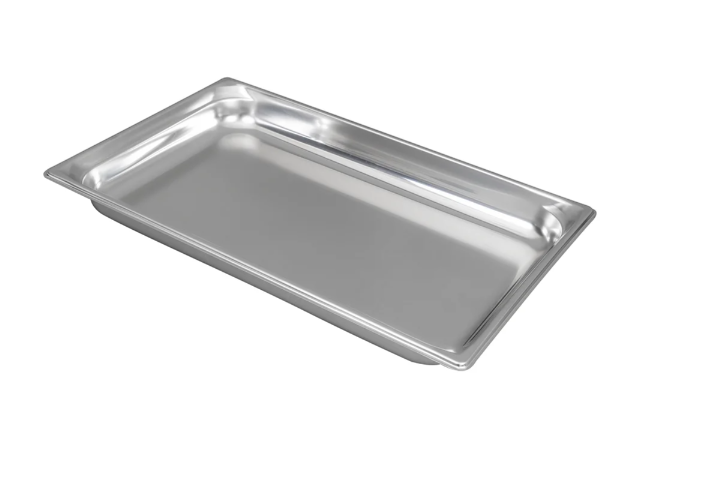 Vollrath 90052 Super Pan 3 Full Size Steam Table Food Pan - Stainless Steel - 6/Case