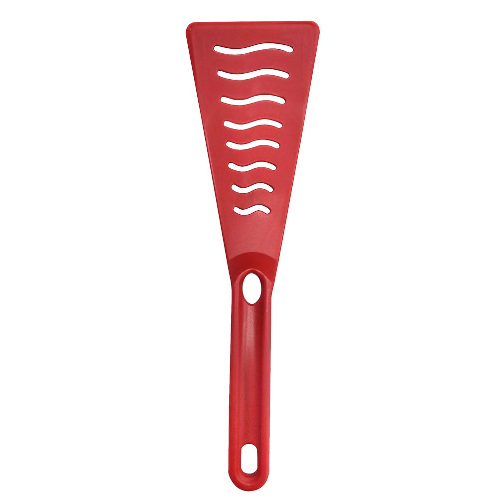 Chef Master 90211 Glass Nylon High Heat Turner 13" x 3-3/4" - Red
