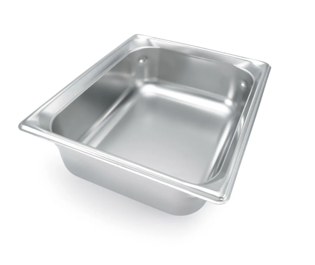 Vollrath 90242 Super Pan 3 Half Size Steam Table Food Pan - Stainless Steel - 6/Case