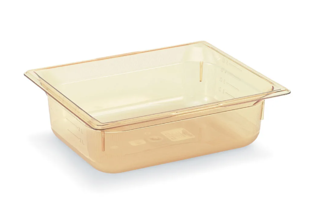 Vollrath 9024410 4"D Half Size High Temp Food Pan - 6/Case