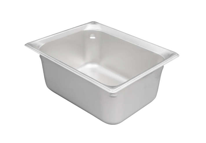 Vollrath 90262 Super Pan 3 Half Size Steam Table Food Pan - Stainless Steel - 6/Case