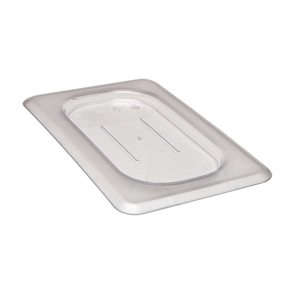 Cambro 90CWC135 Camwear Polycarbonate Food Pan Cover - 1/9 Size - Clear