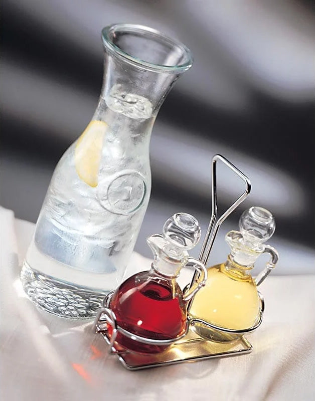 Libbey 97000 1 Liter Glass Wine Decanter Carafe 33-7/8 oz. - Clear