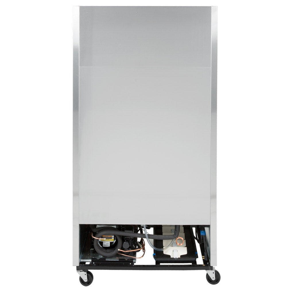 True T-35F-HC 2-Section Left/Right Hinged 2 Solid Swing Door Reach-In Freezer 40" - 35 cu. ft.- 115v