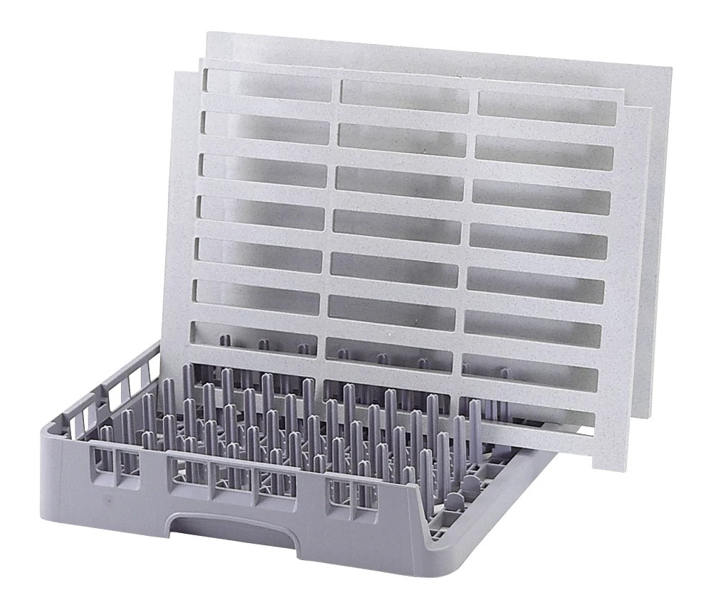 Cambro OETR314151 Camrack Full Size Open End Tray Rack - Soft Gray - For Trays 15" x 20" or Larger