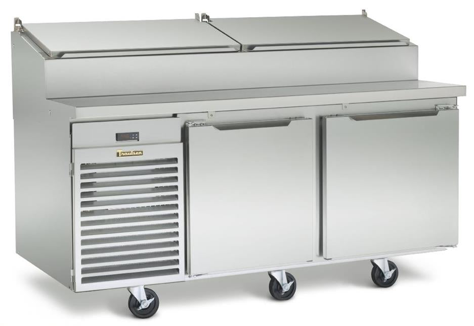 Traulsen TS072HT Pizza Prep/Salad Refrigerated Counter Two Door 72" - 115V