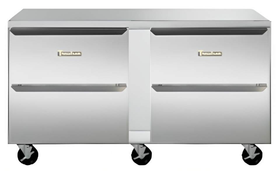 Traulsen UHT60-DD Undercounter Refrigerator Four Drawer 60" - 115V