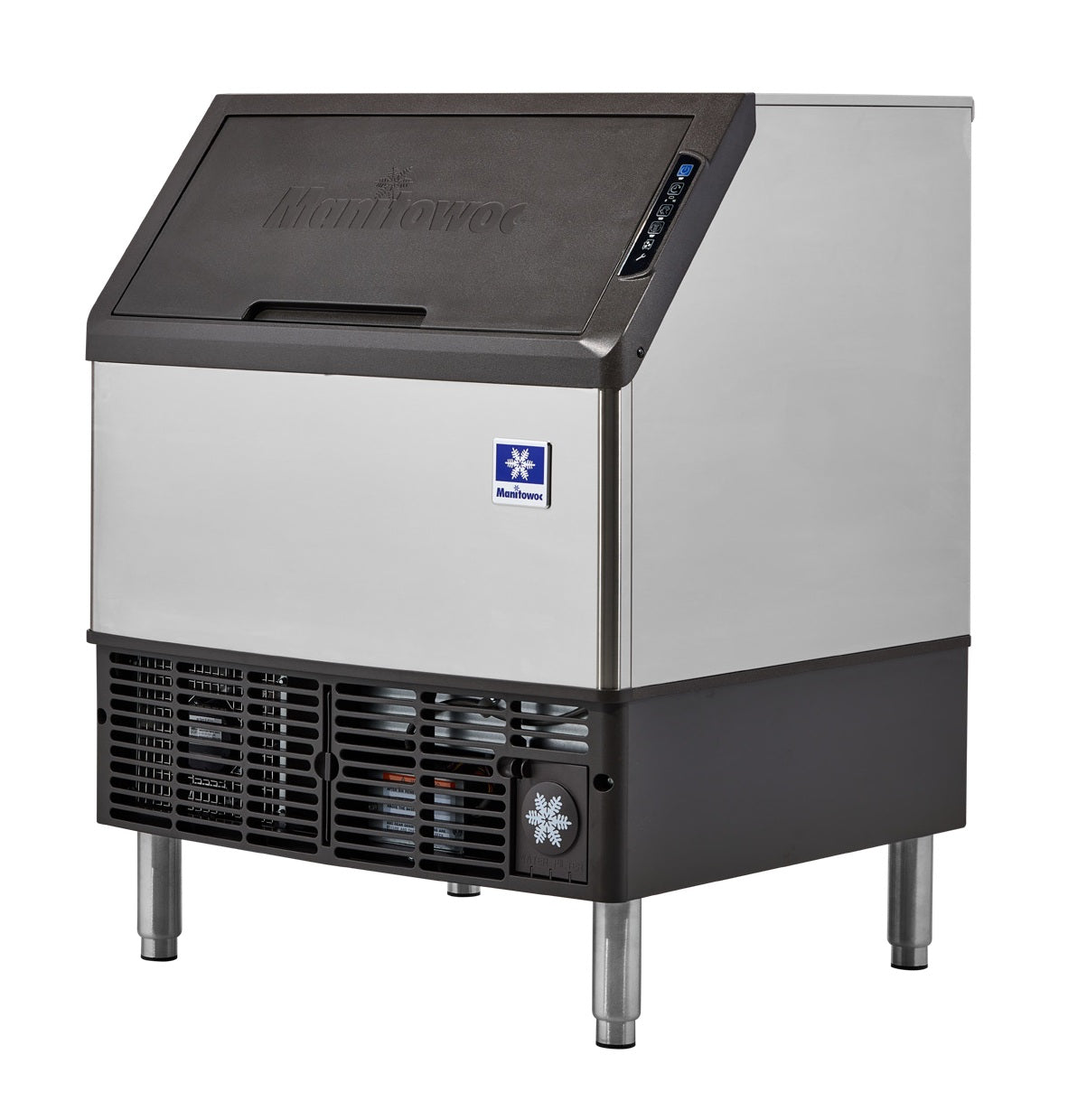 Manitowoc UDP0310A NEO Air Cooled Undercounter Dice Ice Machine with 119 lb. Bin 30" - 315 lb/24hrs