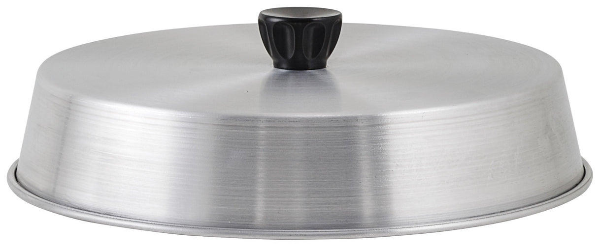 Winco ADBC-10 Aluminum Round Grill Basting Cover with Bakelite Handle 10"