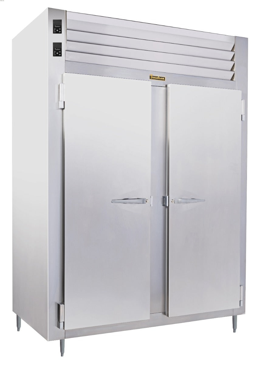 Traulsen ADH232WUT-FHS Spec-Line 2-Section 2 Solid Door Dual Temp Reach-In Refrigerator / Heated Holding Cabinet 58" - 46.86 cu. ft.