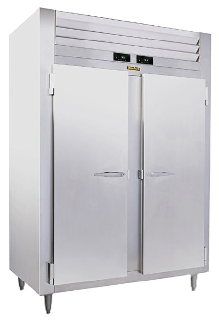 Traulsen ADH232WUT-FHS Spec-Line 2-Section 2 Solid Door Dual Temp Reach-In Refrigerator / Heated Holding Cabinet 58" - 46.86 cu. ft.
