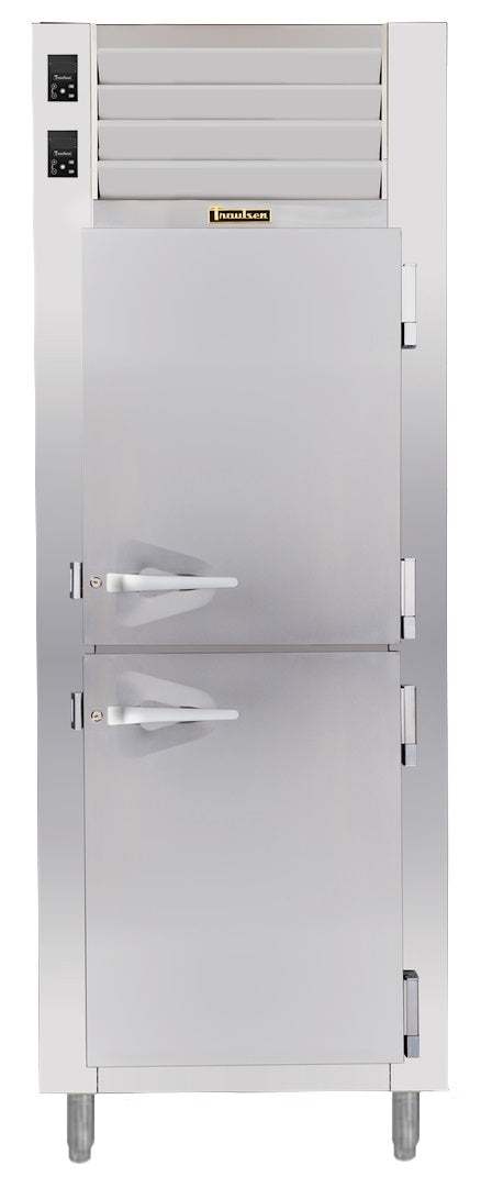 Traulsen ADT132WUT-HHS Spec-Line 1-Section 2 Solid Half Door Dual Temp Reach-In Refrigerator / Freezer 30" - 21.44 cu. ft.
