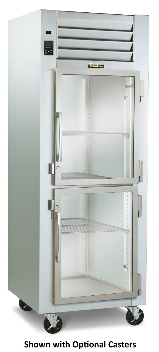 Traulsen AHF132W-HHG Spec-Line 1-Section 2 Glass Half Door Reach-In Heated Holding Cabinet 30" - 23.87 cu. ft.