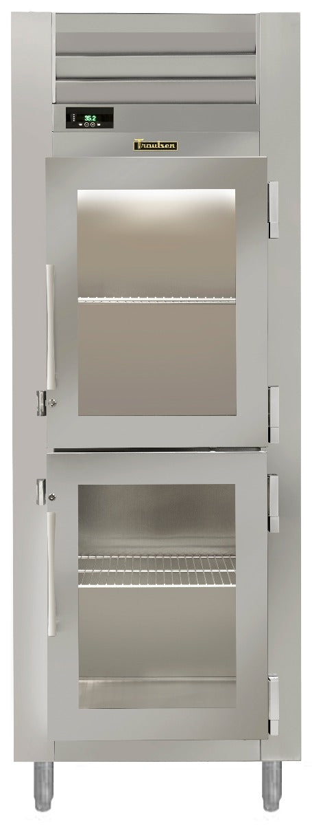 Traulsen AHF132W-HHG Spec-Line 1-Section 2 Glass Half Door Reach-In Heated Holding Cabinet 30" - 23.87 cu. ft.