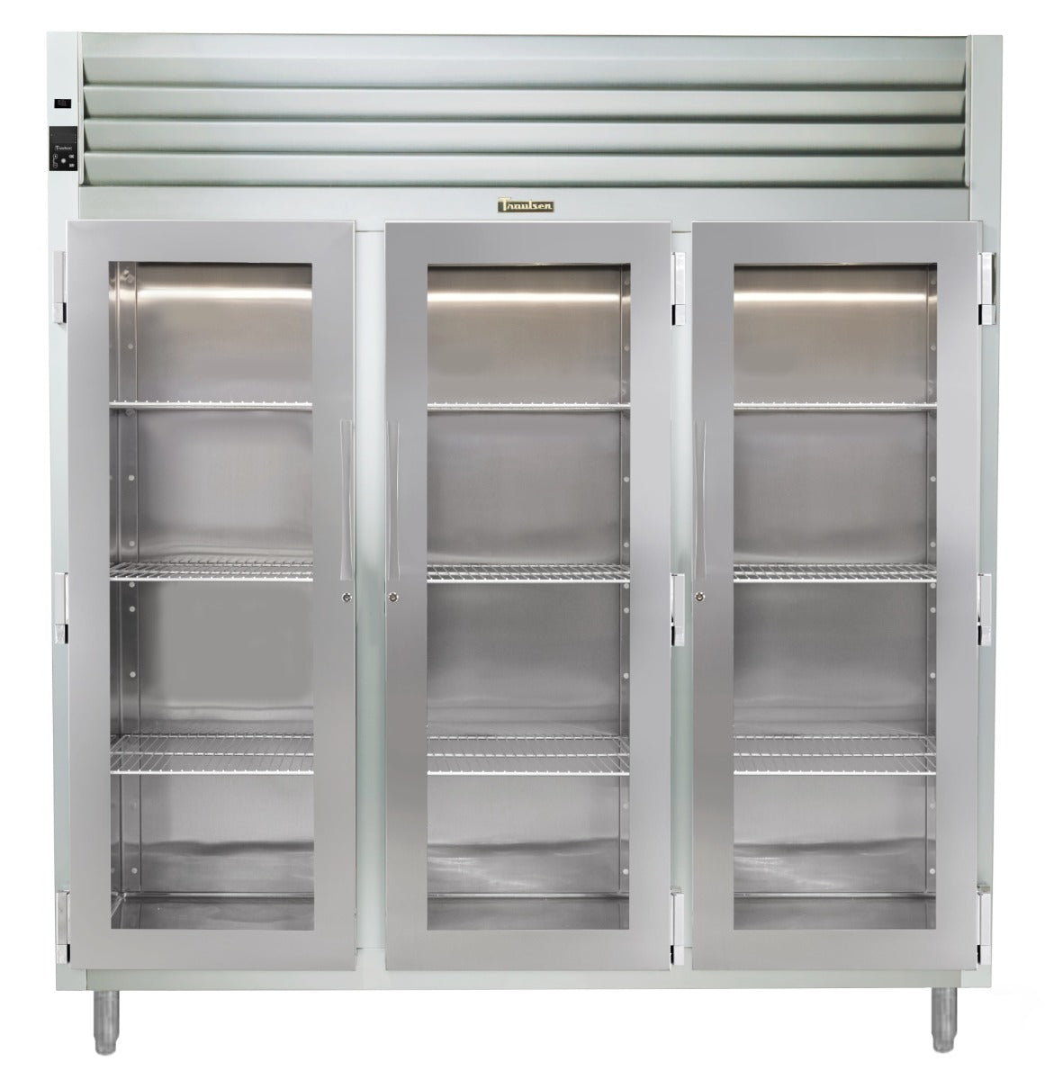 Traulsen AHF332W-FHG Spec-Line 3-Section 3 Glass Door Reach-In Heated Holding Cabinet 86" - 78.77 cu. ft.