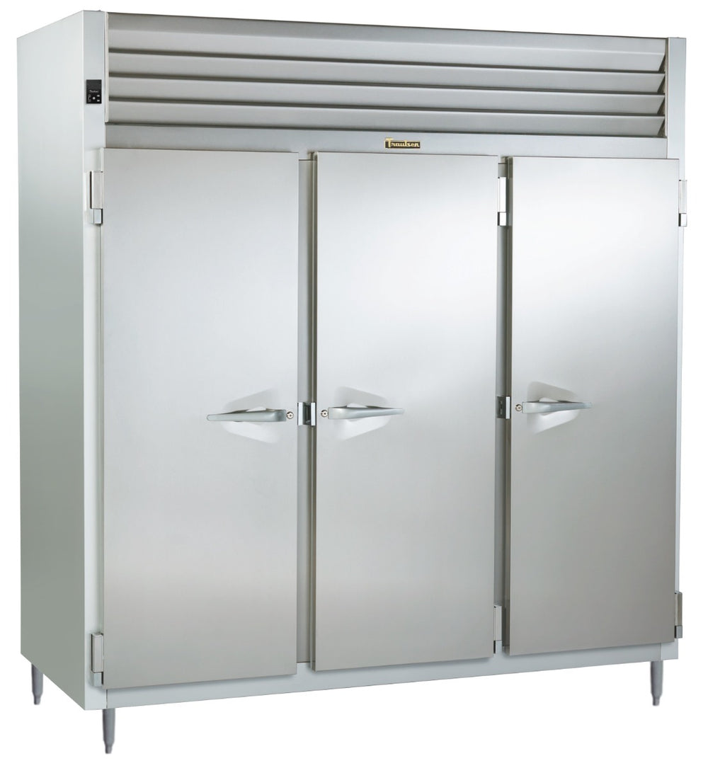 Traulsen AHF332W-FHS Spec-Line 3-Section 3 Solid Door Reach-In Heated Holding Cabinet 86" - 77.45 cu. ft.