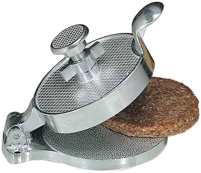 American Metalcraft AHM485 Adjustable Cast Aluminum Hamburger Press / Mold 4-1/2" Dia.