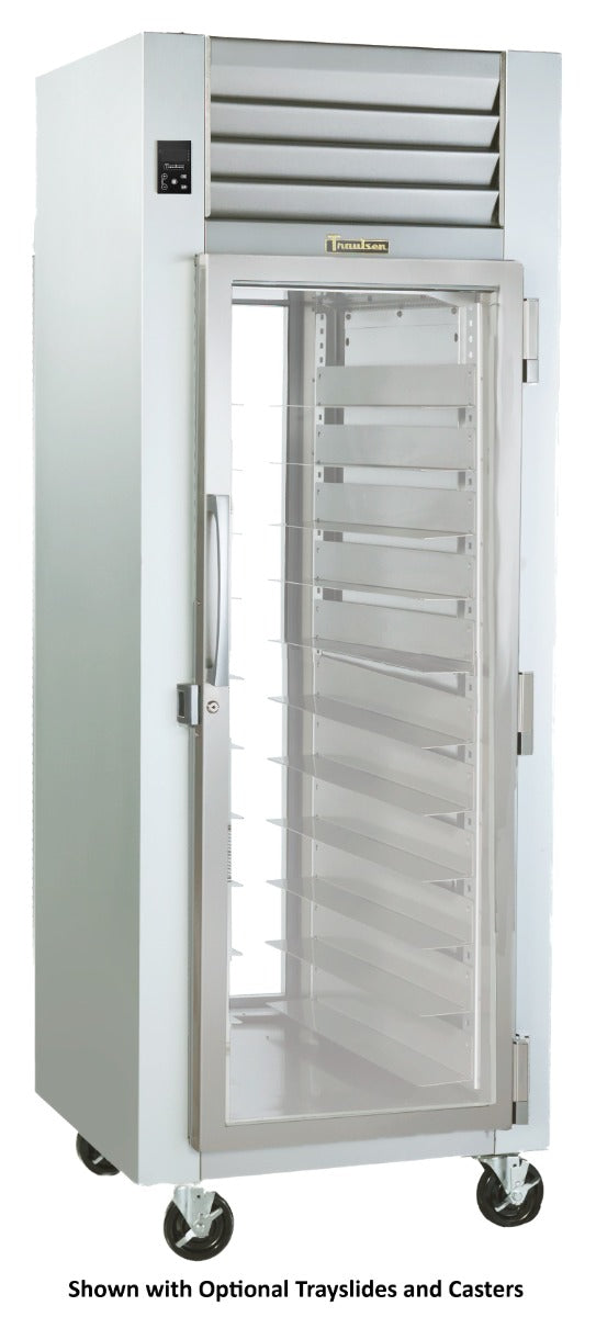 Traulsen AHT132WPUT-FHG Spec-Line 1-Section 1 Glass Door front / 1 Glass Door Rear Reach-In Pass-Thru Refrigerator 30" - 25.73 cu. ft. - 115v