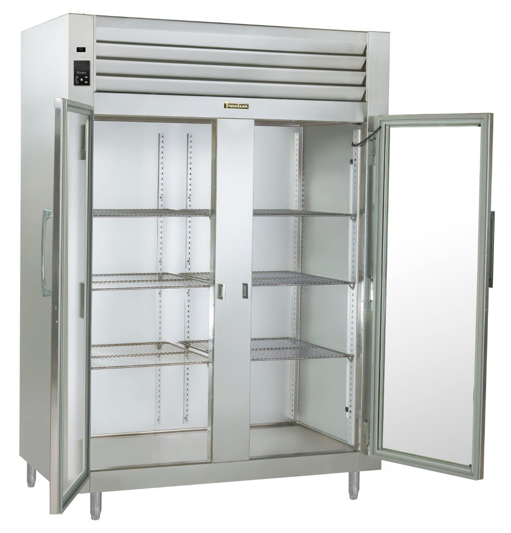 Traulsen AHT232WUT-FHG Spec-Line 2-Section 2 Glass Door Reach-In Refrigerator 58" - 51.41 cu. ft. - 115v