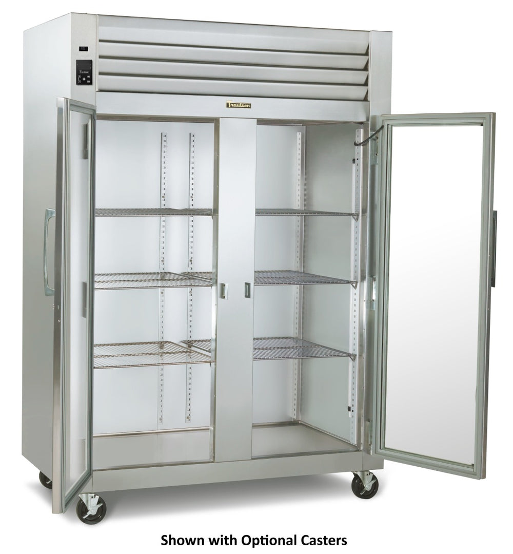 Traulsen AHT232WUT-FHG Spec-Line 2-Section 2 Glass Door Reach-In Refrigerator 58" - 51.41 cu. ft. - 115v