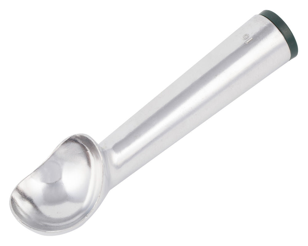 Winco AICD-16 Aluminum Self-Defrosting Ice Cream Dipper / Scoop 2-1/2 oz. - Size 16