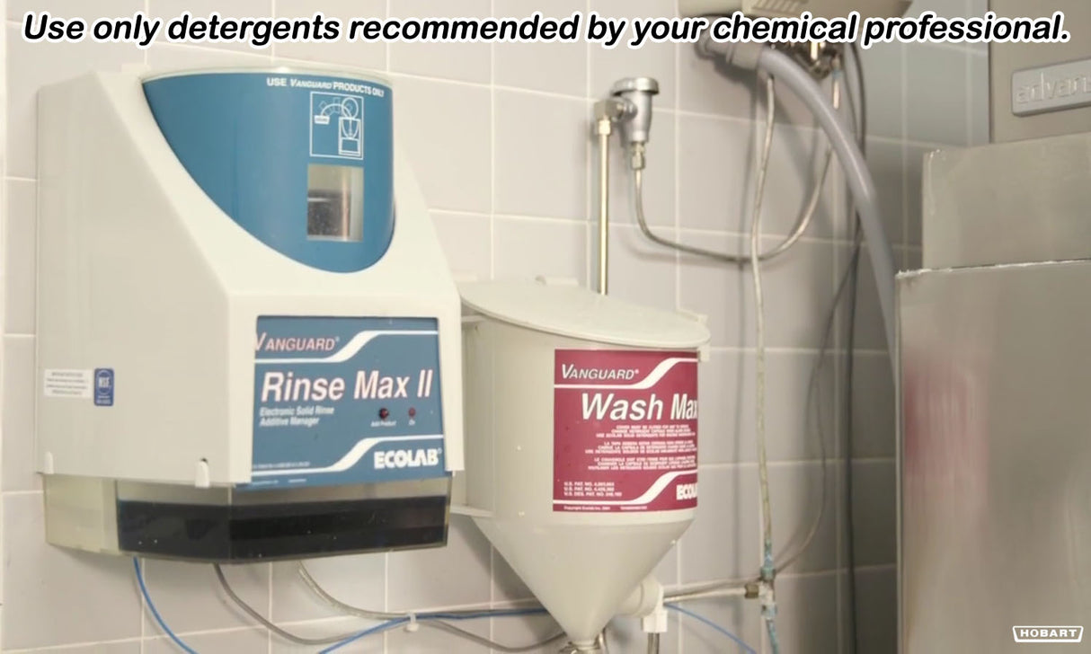 Hobart AM15-2 Select Hi/Lo Temp Door-Type Dishwasher with Booster Heater - 58-65 racks/hr - 208-240/3