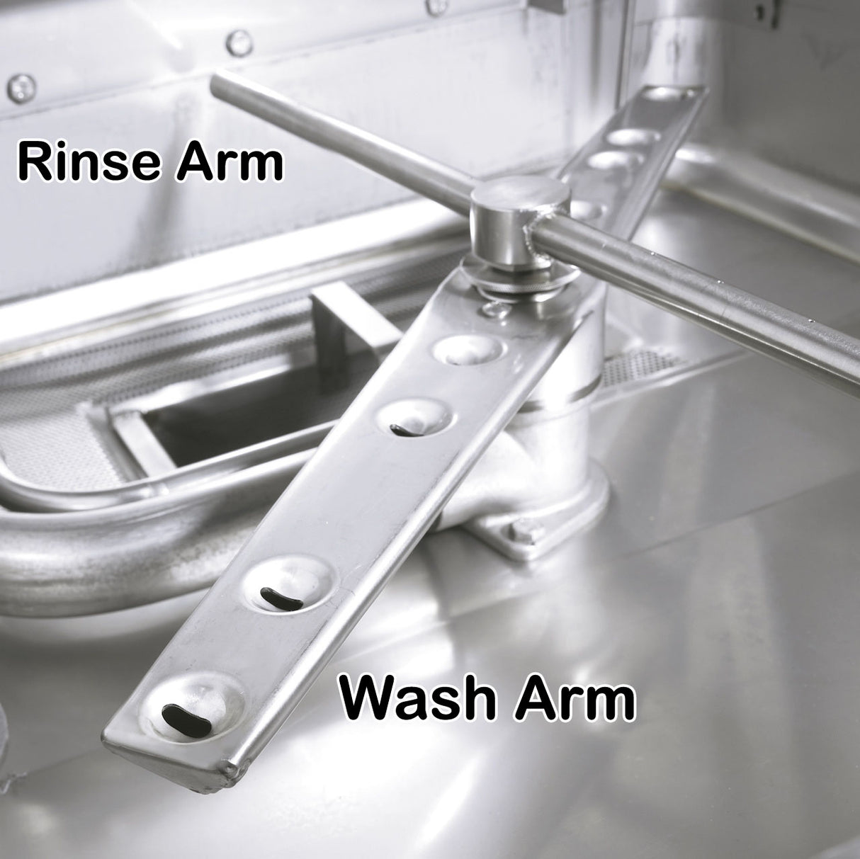 Hobart AM15VL-2 Advansys High Temp Ventless Door-Type Dishwasher with Booster Heater - 40 racks/hr - 208-240v/3