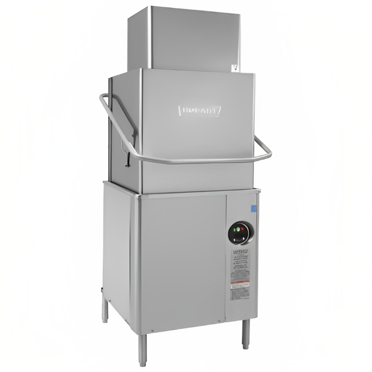 Hobart AM15VL-2 Advansys High Temp Ventless Door-Type Dishwasher with Booster Heater - 40 racks/hr - 208-240v/3