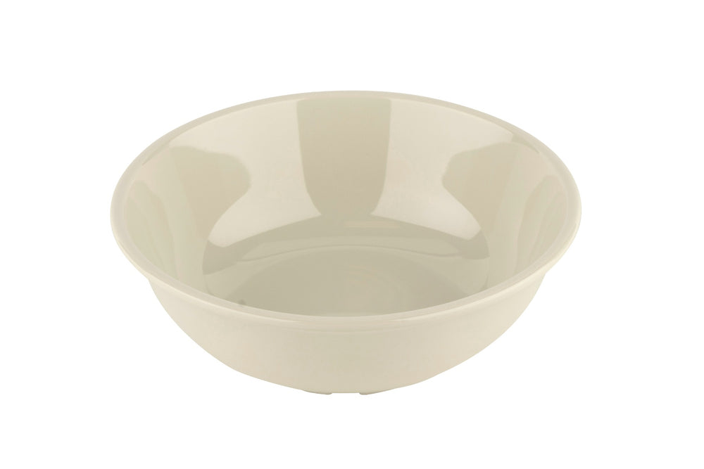GET B-24-DI Diamond Ivory Melamine Classic Rim Deep Bowl 24 oz. - Ivory - 12/Case