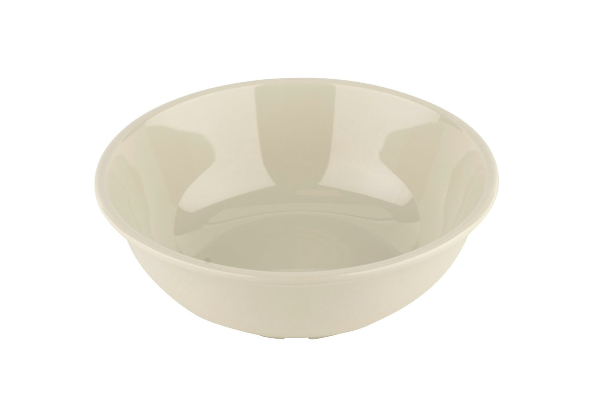 GET B-24-DI Diamond Ivory Melamine Classic Rim Deep Bowl 24 oz. - Ivory - 12/Case