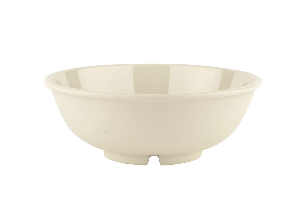 GET B-24-DI Diamond Ivory Melamine Classic Rim Deep Bowl 24 oz. - Ivory - 12/Case