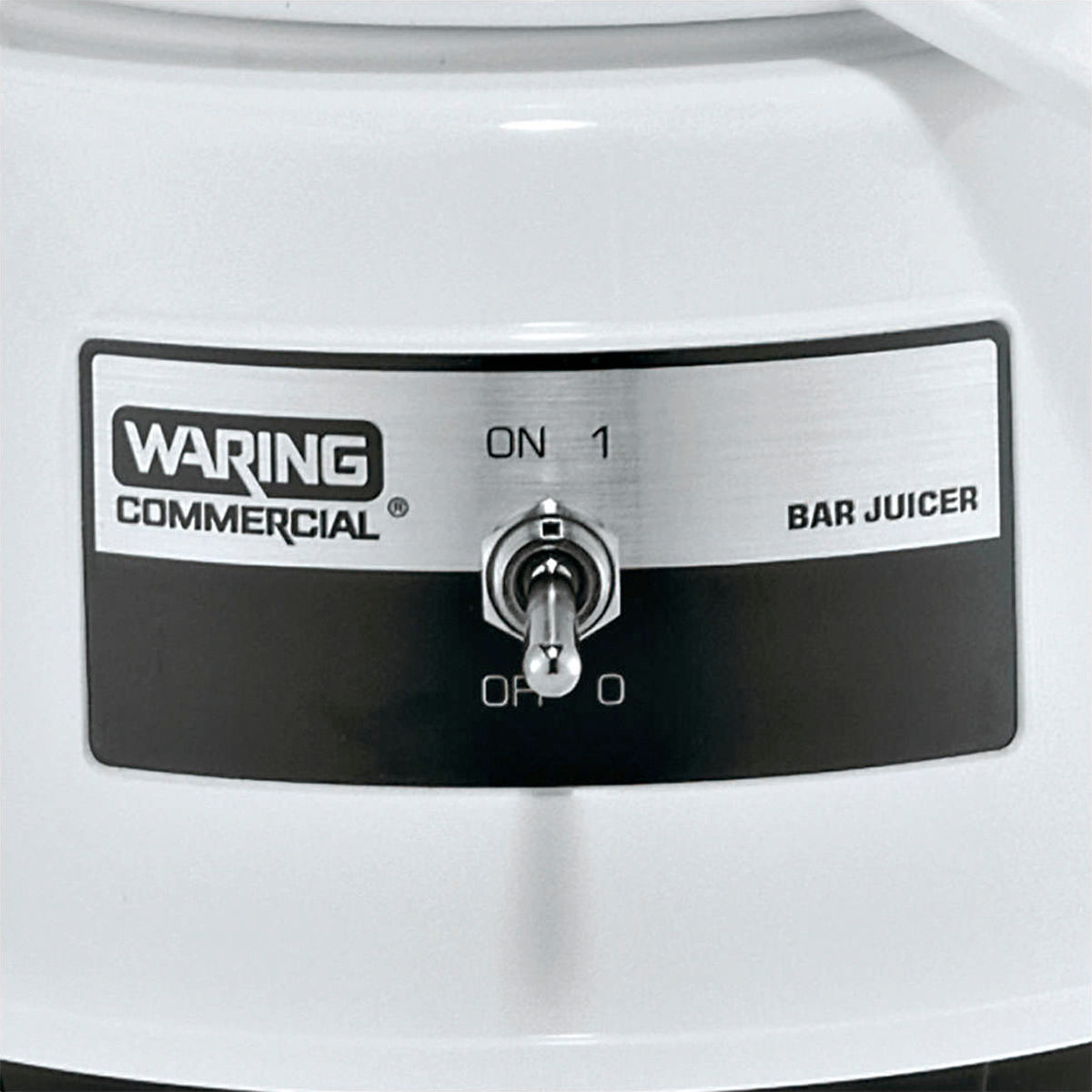 Waring BJ120C Light-Duty Compact Citrus Bar Juicer with Lift-Off Bowl & 1 liter Serving Container