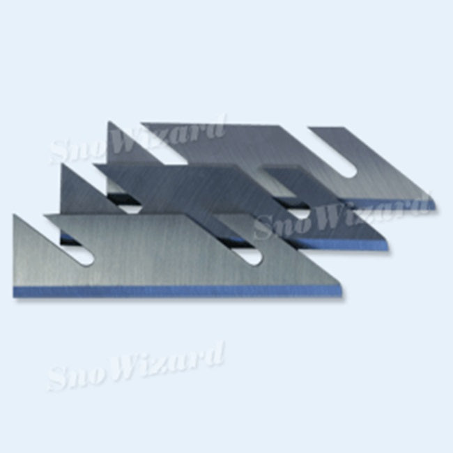 SnoWizard BLADES SnoBall Ice Shaver Machine Stainless Steel Replacement Blades - Set of 3