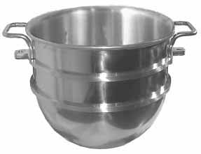 Hobart BOWL-HL640 Legacy Stainless Steel Mixer Bowl 40 Qt.