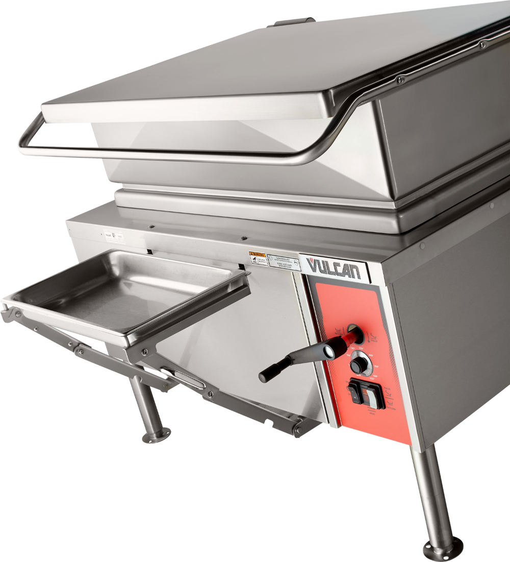 Vulcan VE40-33 - Electric Manual Tilt Braising Pan / Tilt Skillet 40 Gal. - 208-240v/50/60/1-3