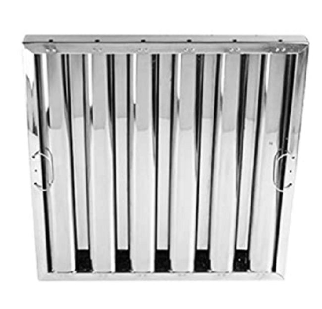 CaptiveAire HRSS1620 Kleen-Guard Stainless Steel Hood Grease Baffle Filter 16 inch H x 20 inch W