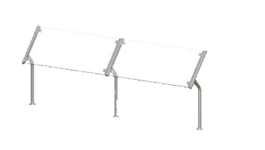 Vollrath CB98636 Contemporary Breath Guard Single-sided Buffet 3/8" Thick Tempered Glass With Polished Ends